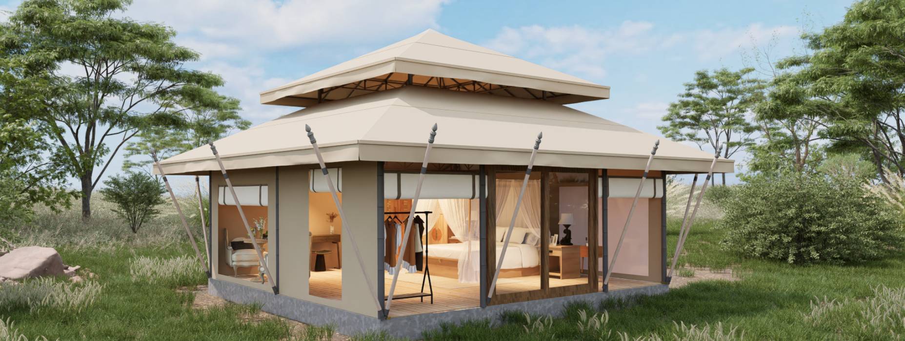 同德县户外野奢帐篷